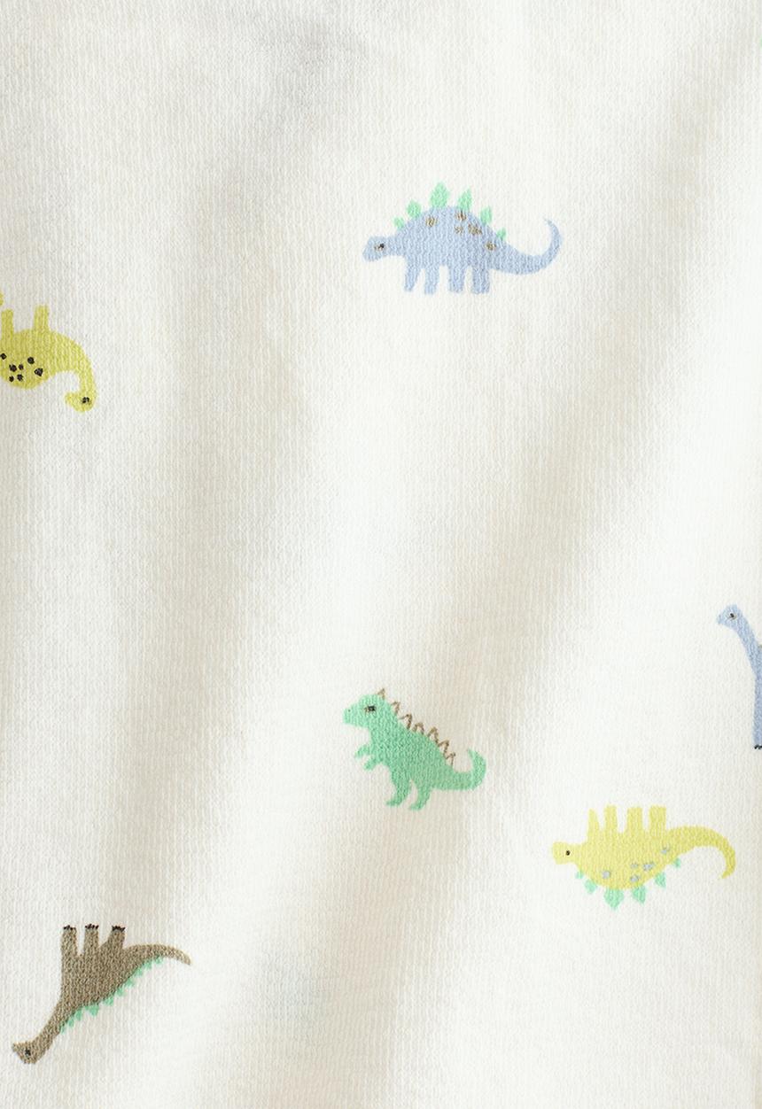 H&M - 2-Piece cotton jersey set - white/dinosaurs