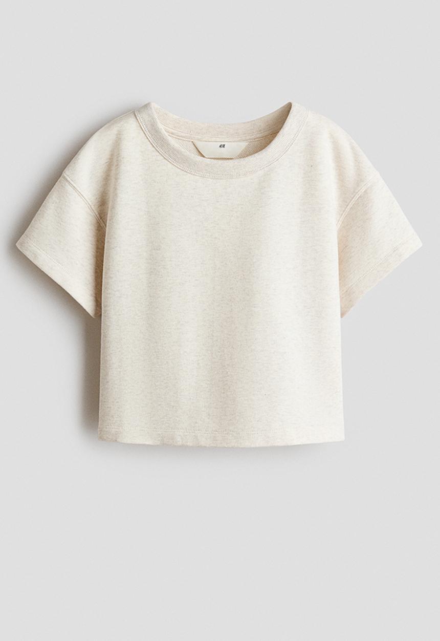 H&M - Loose-fit top - light beige