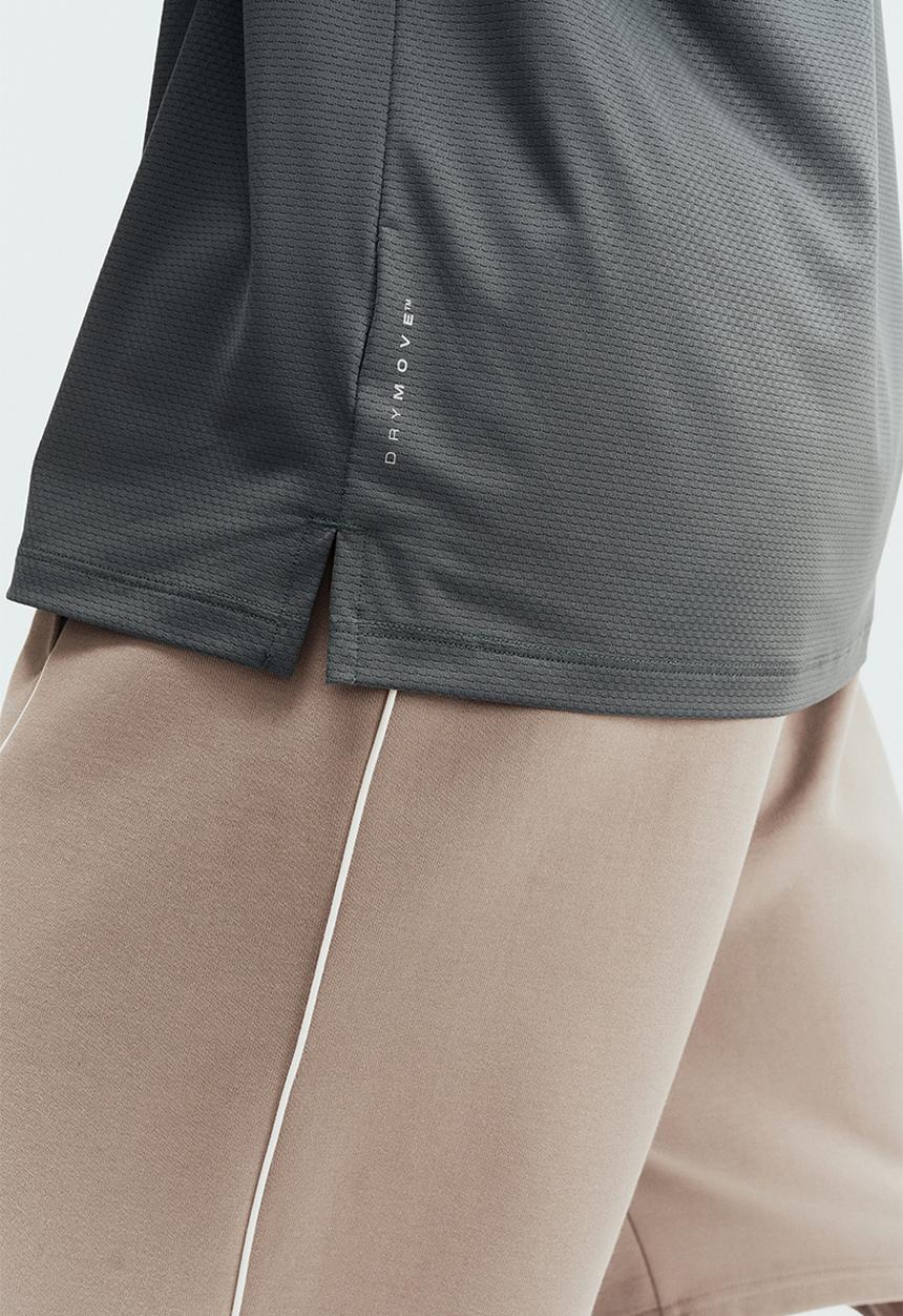 H&M - Mesh sports t-shirt with drymove? - teal