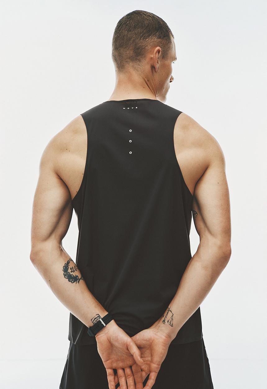 H&M - Running vest top with coolmove™ - dark grey