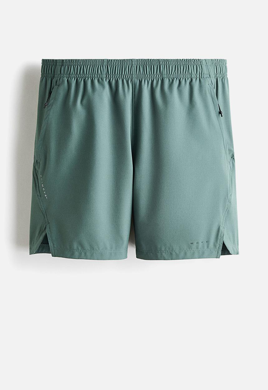 H&M - Sports shorts with drymove™ - frosty green