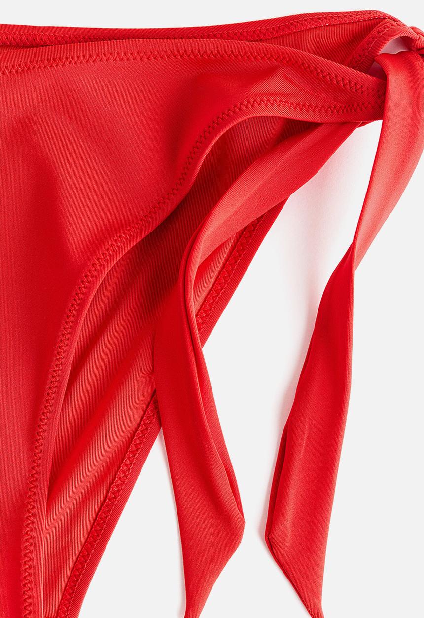 H&M - Tie tanga bikini bottoms - red