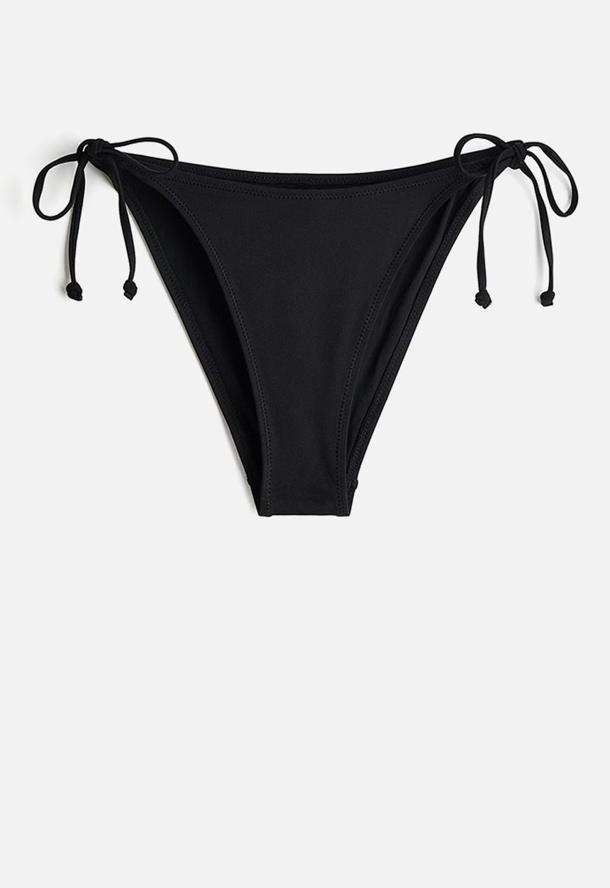 H&M - Tie tanga bikini bottoms - black