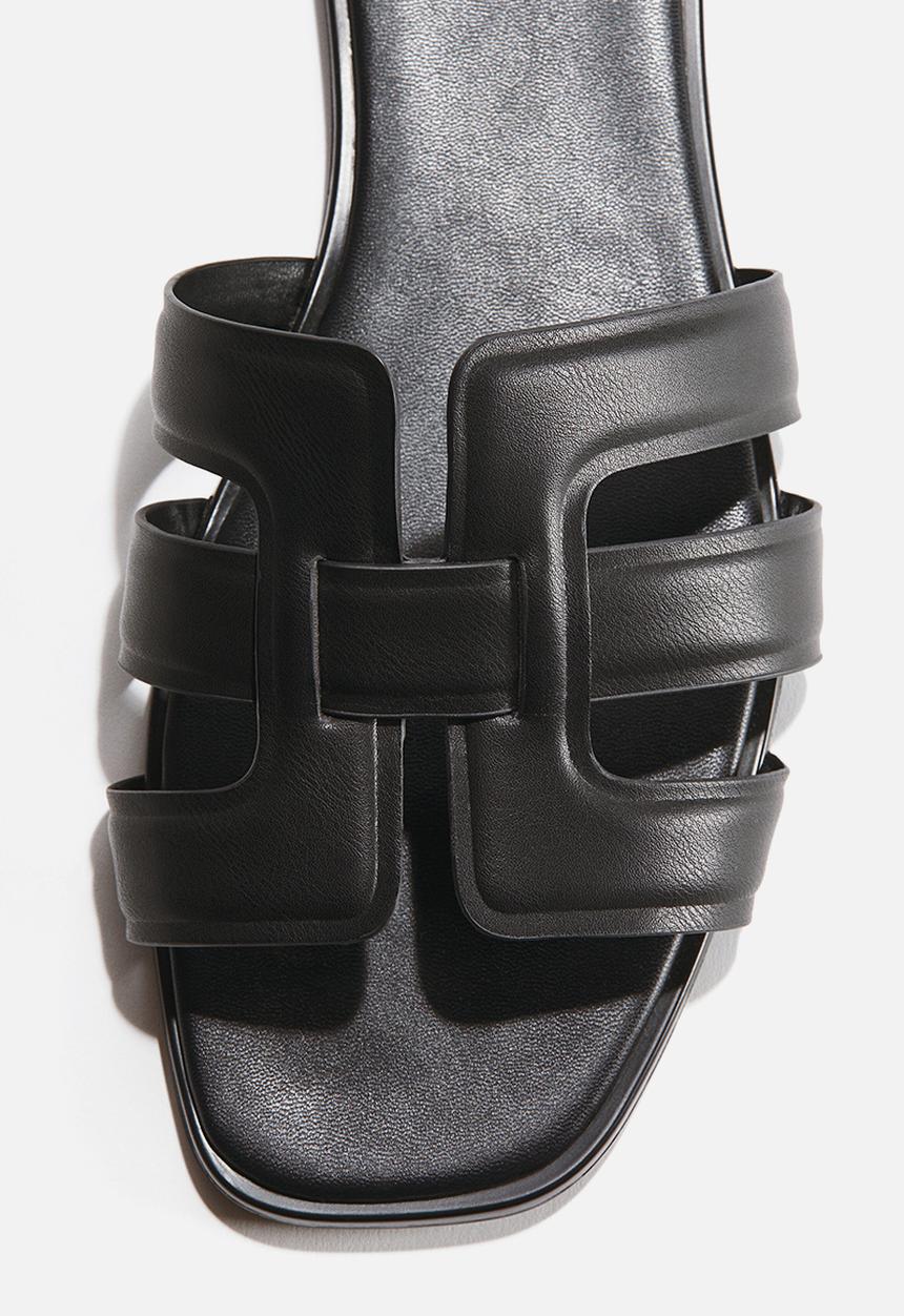 H&M - Sandals - black