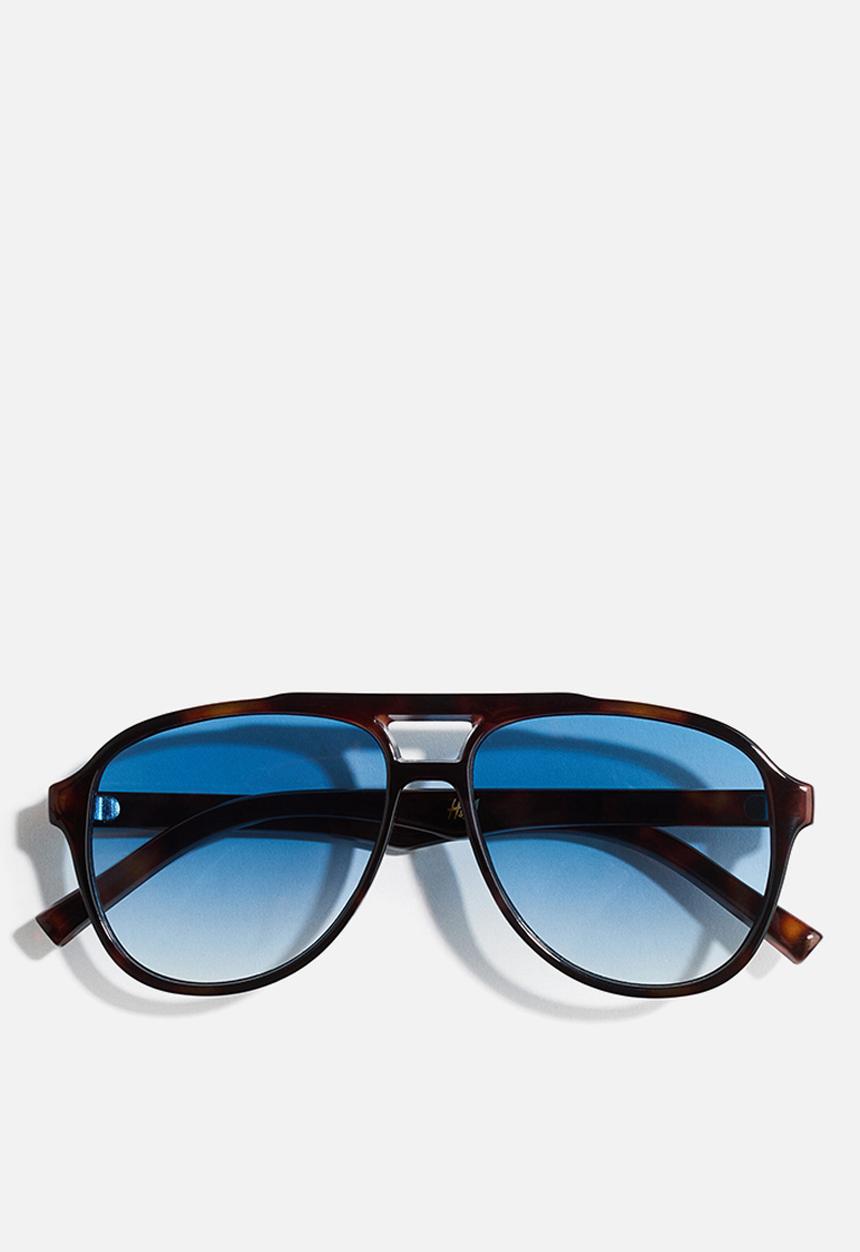 H&M - Aviator-style sunglasses - brown/tortoiseshell pattern