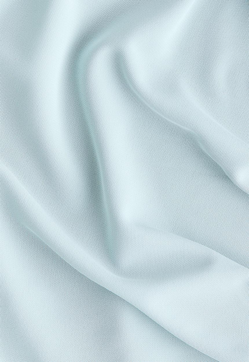 H&M - Draped jersey dress - light dusty turquoise