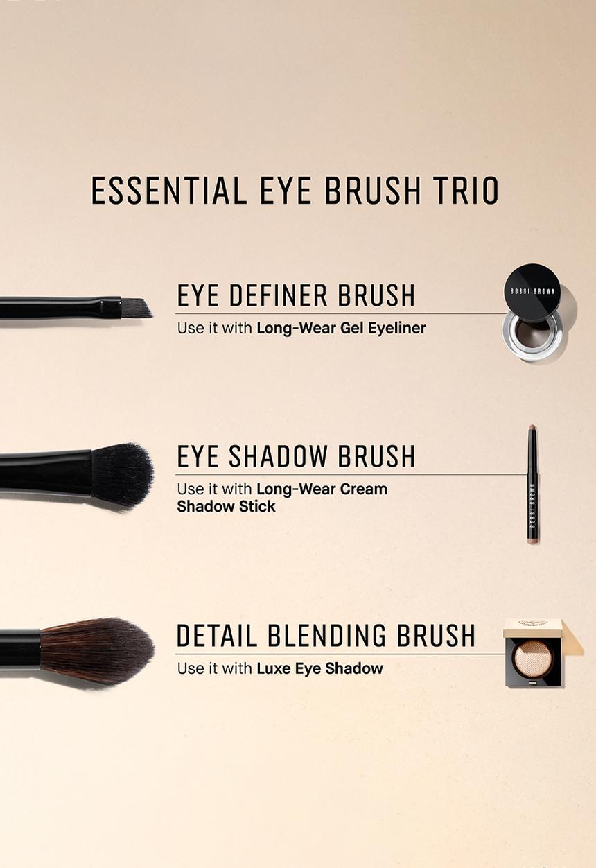 BOBBI BROWN - Holiday Essential Eye Brush Trio