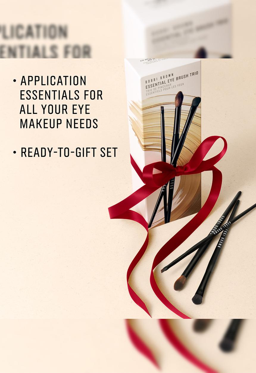 BOBBI BROWN - Holiday Essential Eye Brush Trio