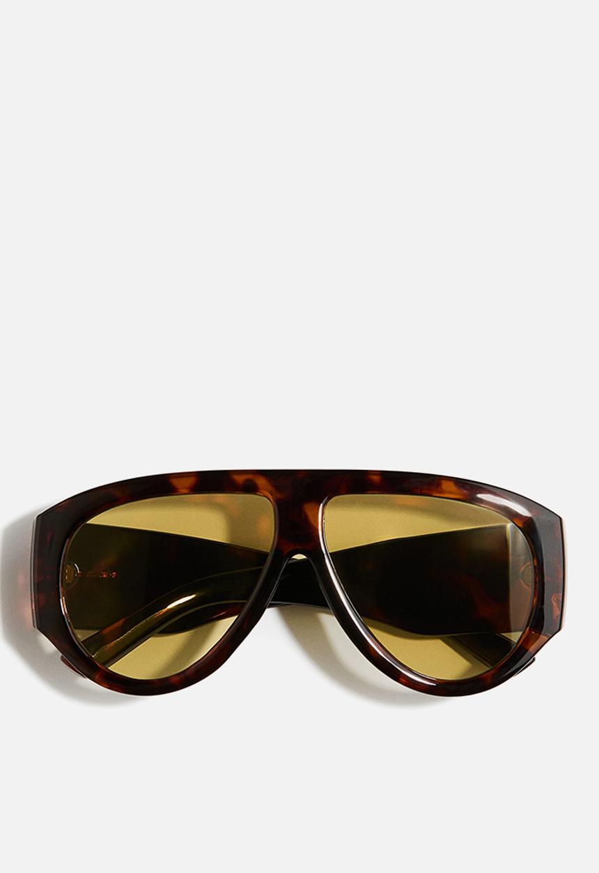 H&M - Aviator-style sunglasses - brown/tortoiseshell pattern