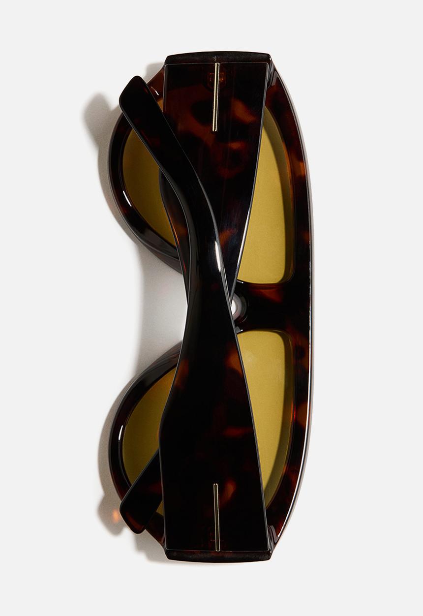 H&M - Aviator-style sunglasses - brown/tortoiseshell pattern