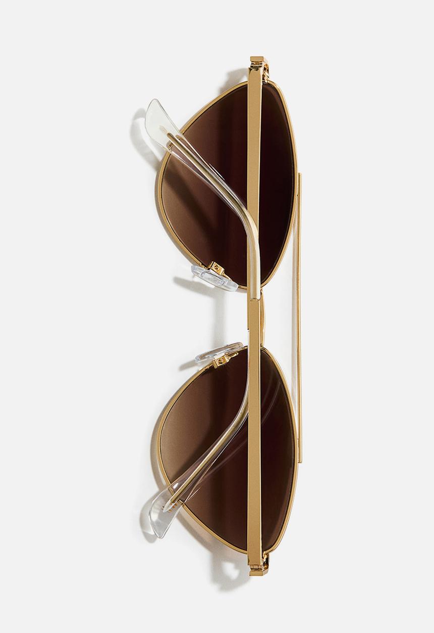 H&M - Cat-eye sunglasses - gold-coloured