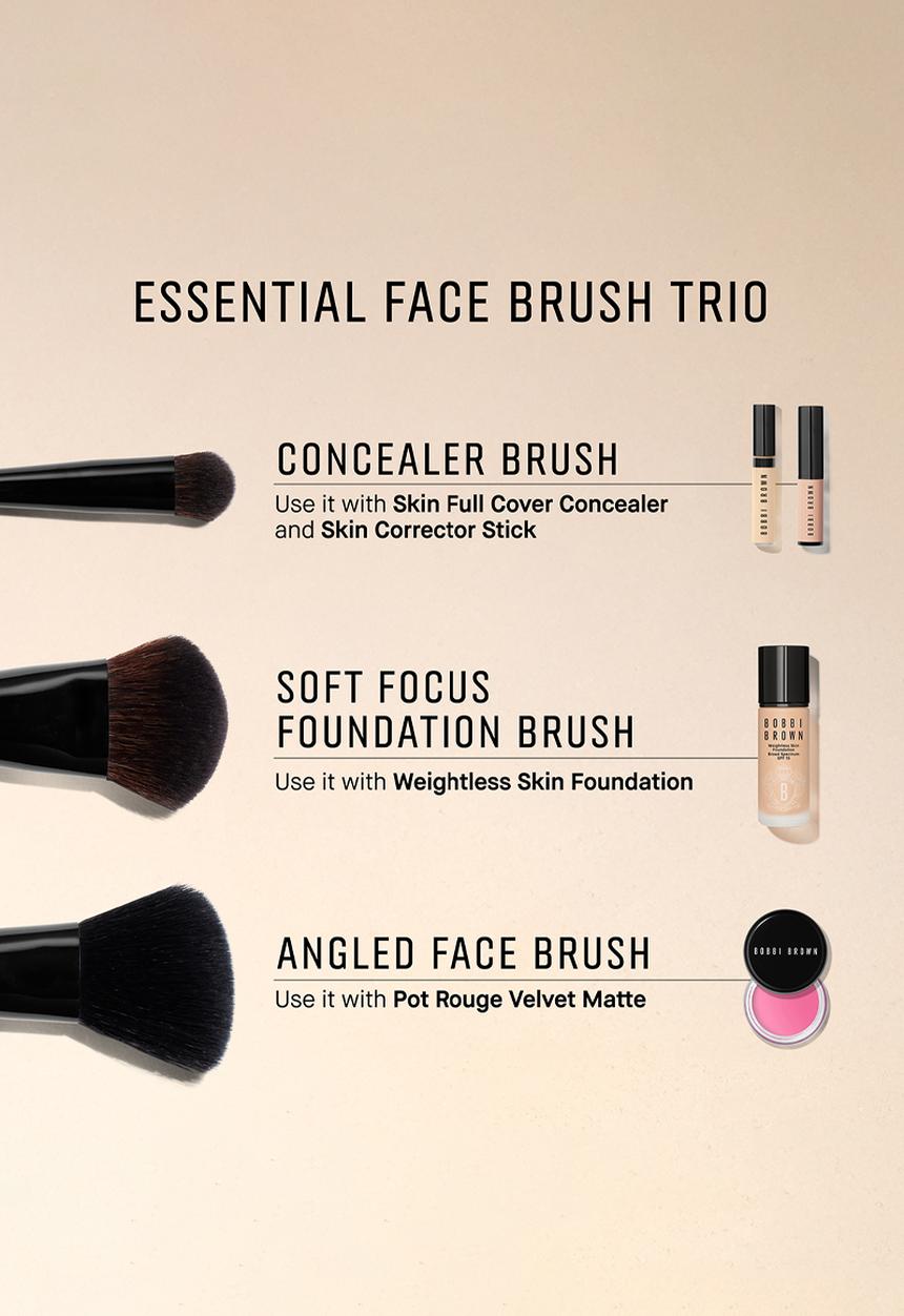 BOBBI BROWN - Holiday Essential Face Brush Trio