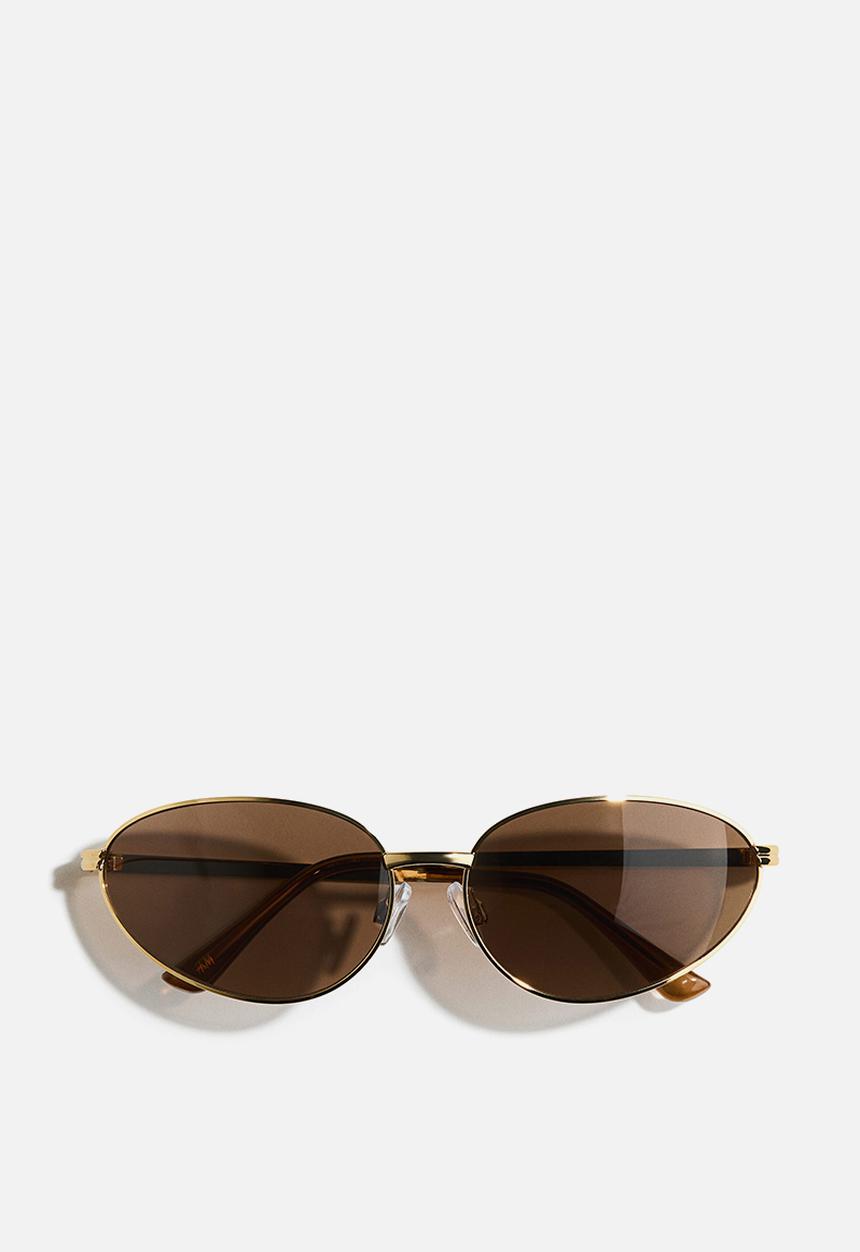 H&M - Oval sunglasses - gold-coloured