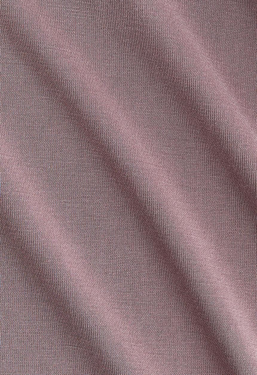 H&M - Foldover-waist yoga trousers - dark dusty pink