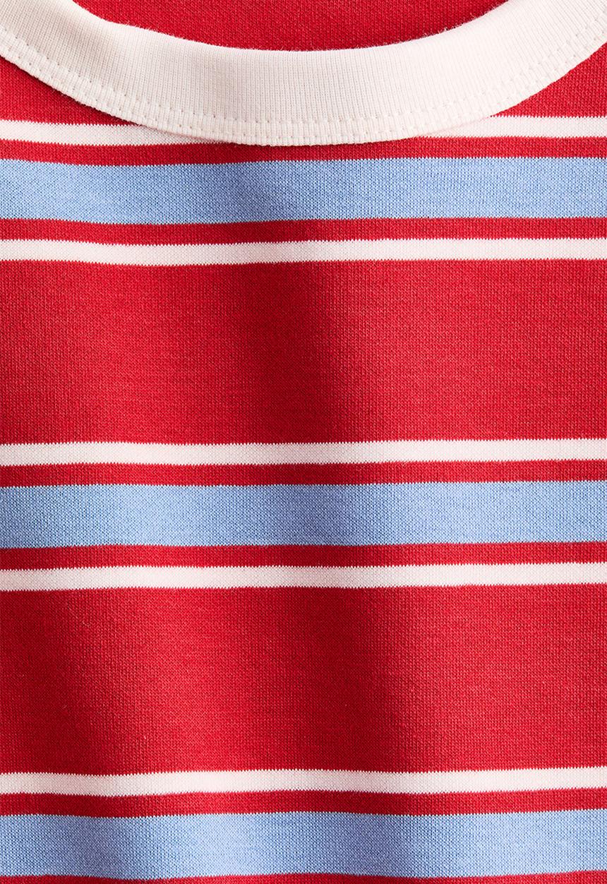 H&M - Cotton T-shirt - red/striped