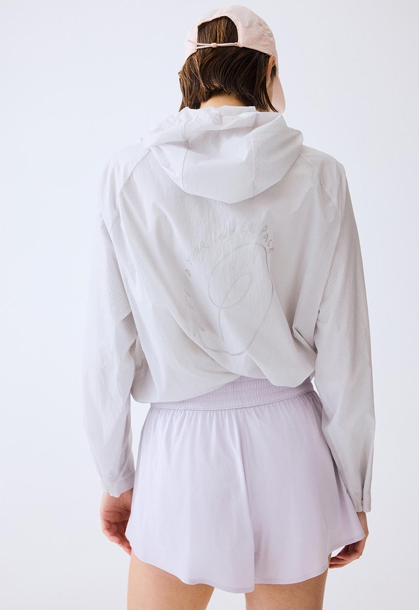 H&M - Layered sports shorts with pocket - lilac