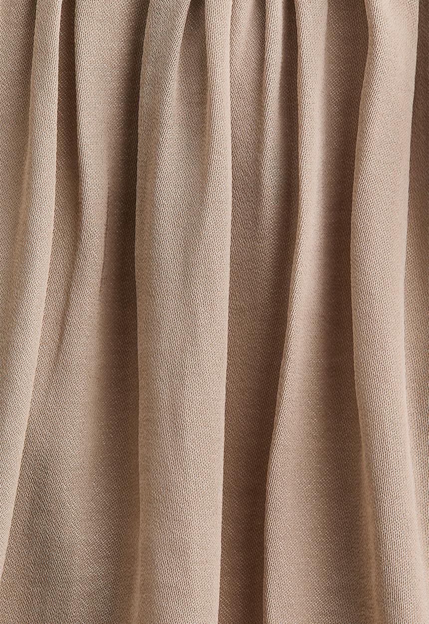 H&M - Balloon-sleeved blouse - beige