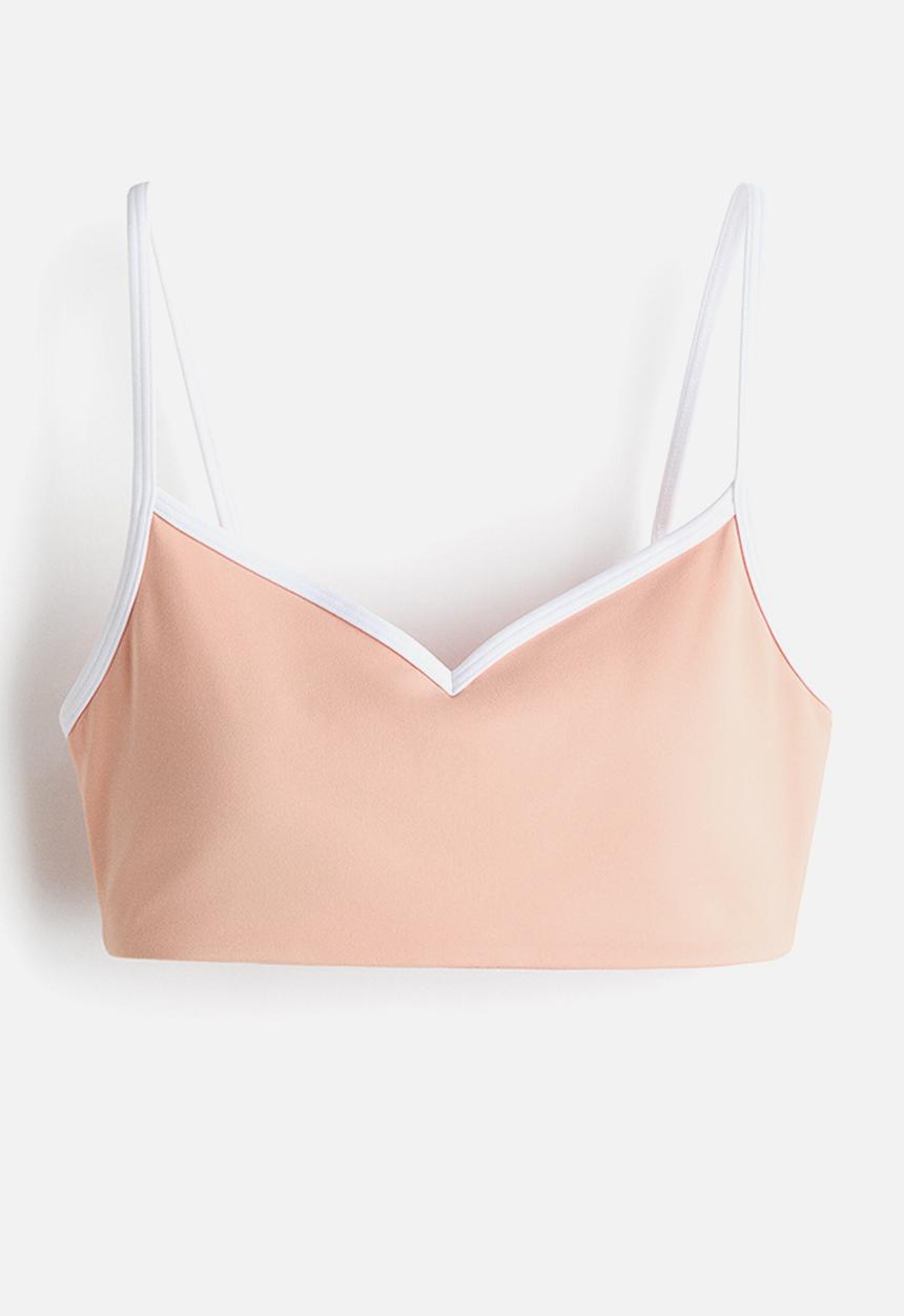 H&M - Medium support sports bra with softmove? - apricot