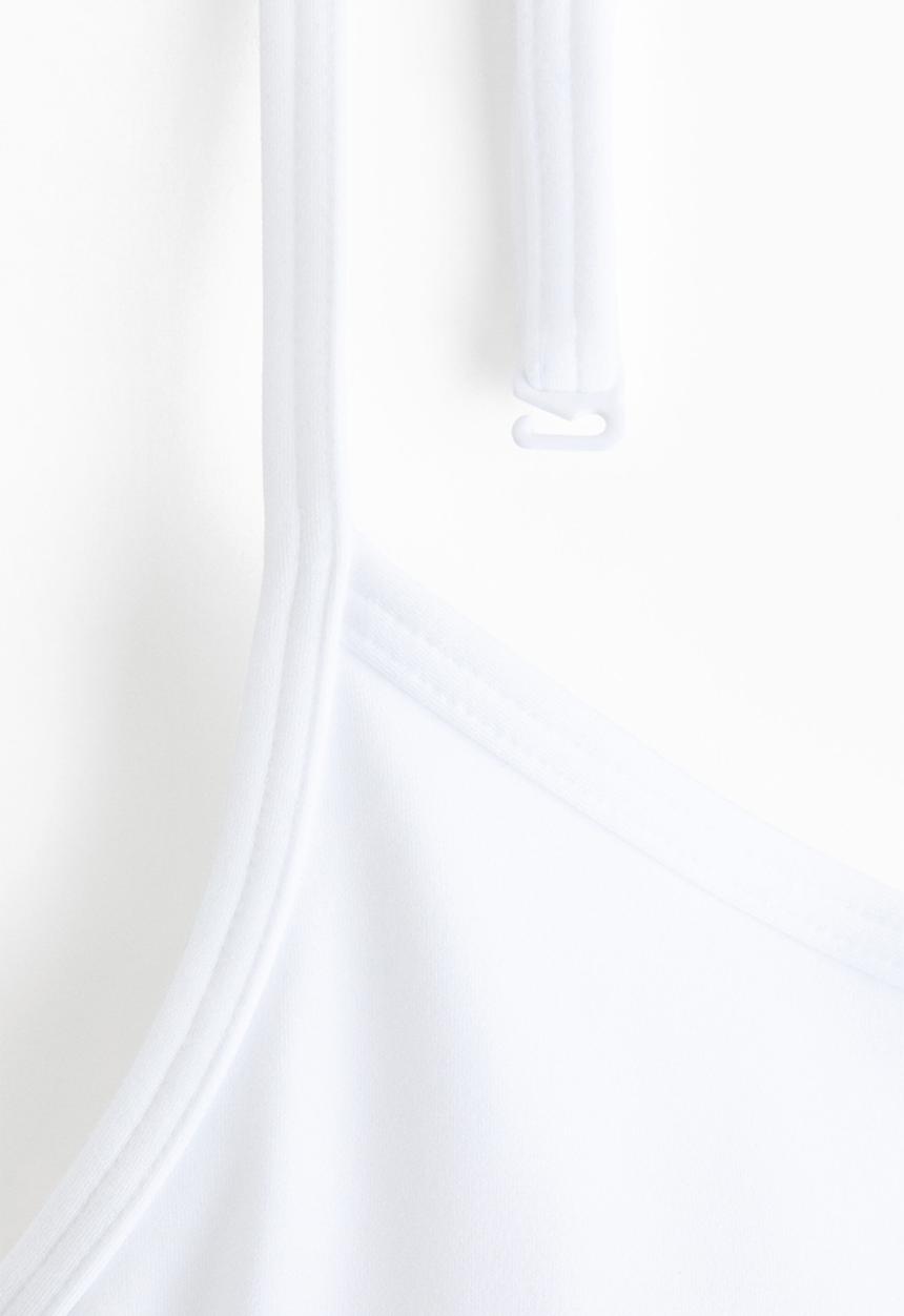 H&M - Medium support sports bra with softmove? - white