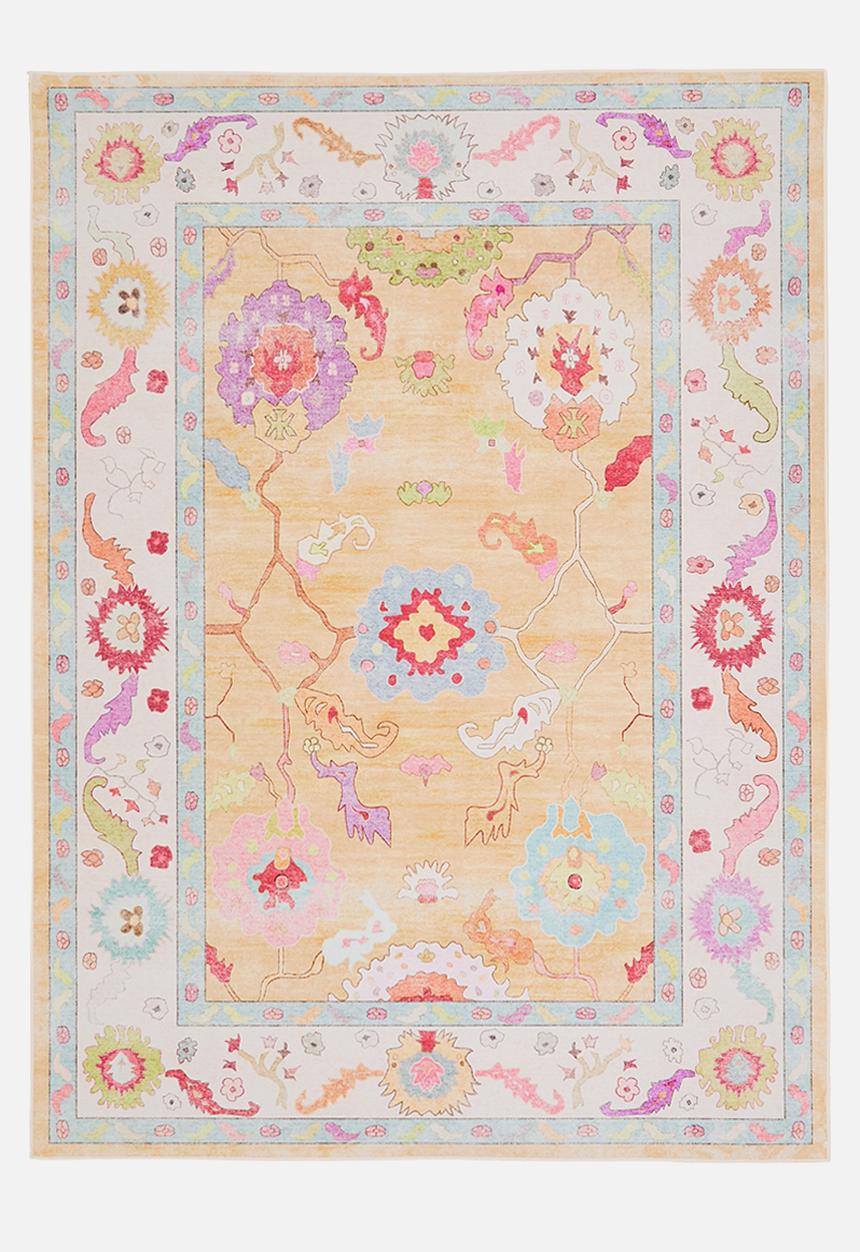 Sixth Floor - Zuri Antique Rug - Sunset
