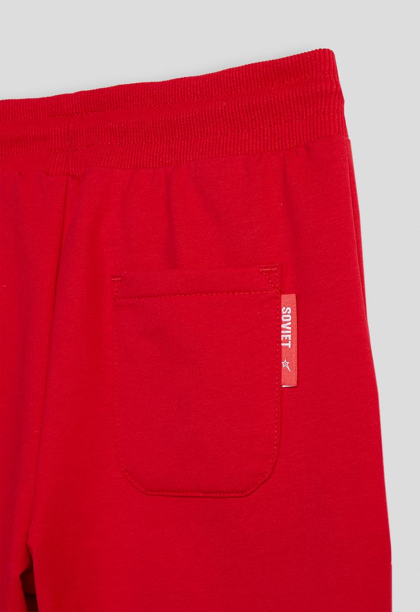SOVIET - Boys Track Short - Red