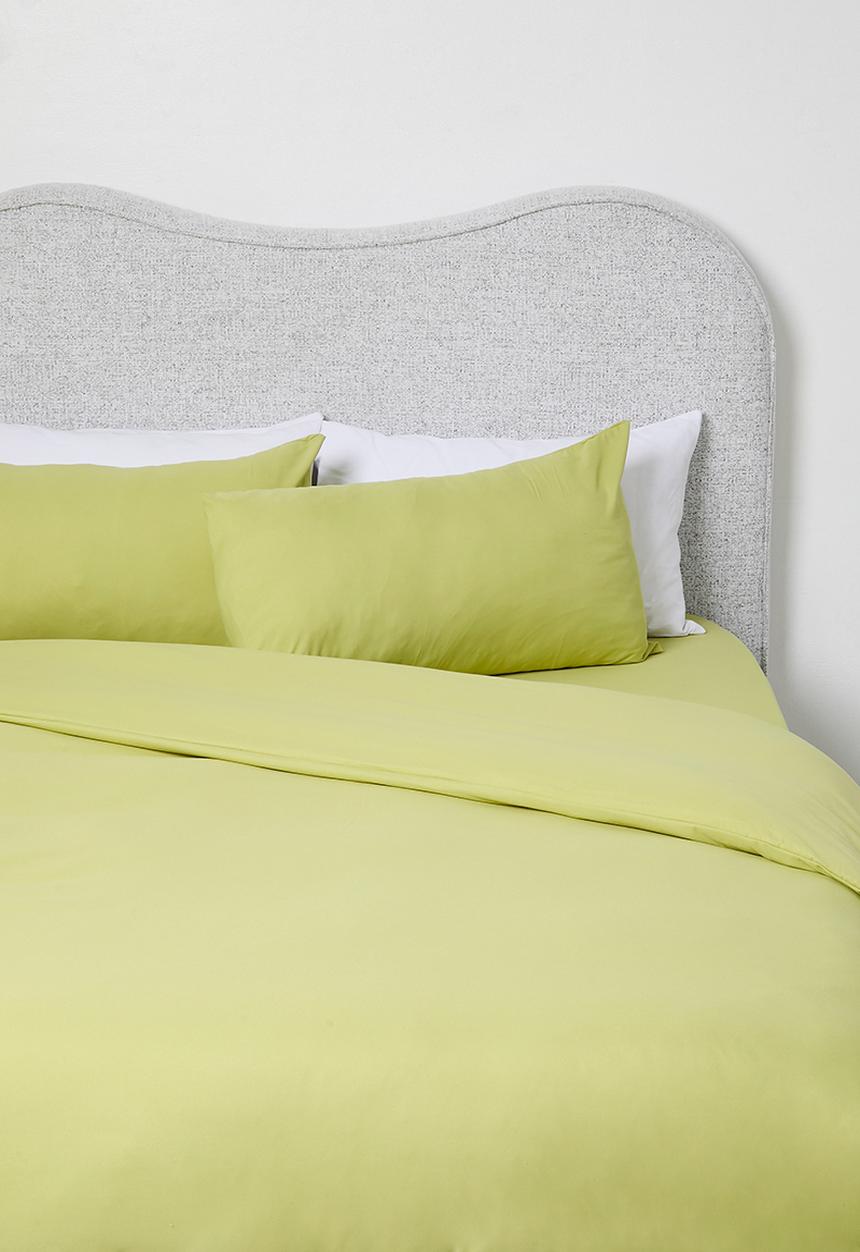 Sixth Floor - Recycled microfibre duvet set Meadow