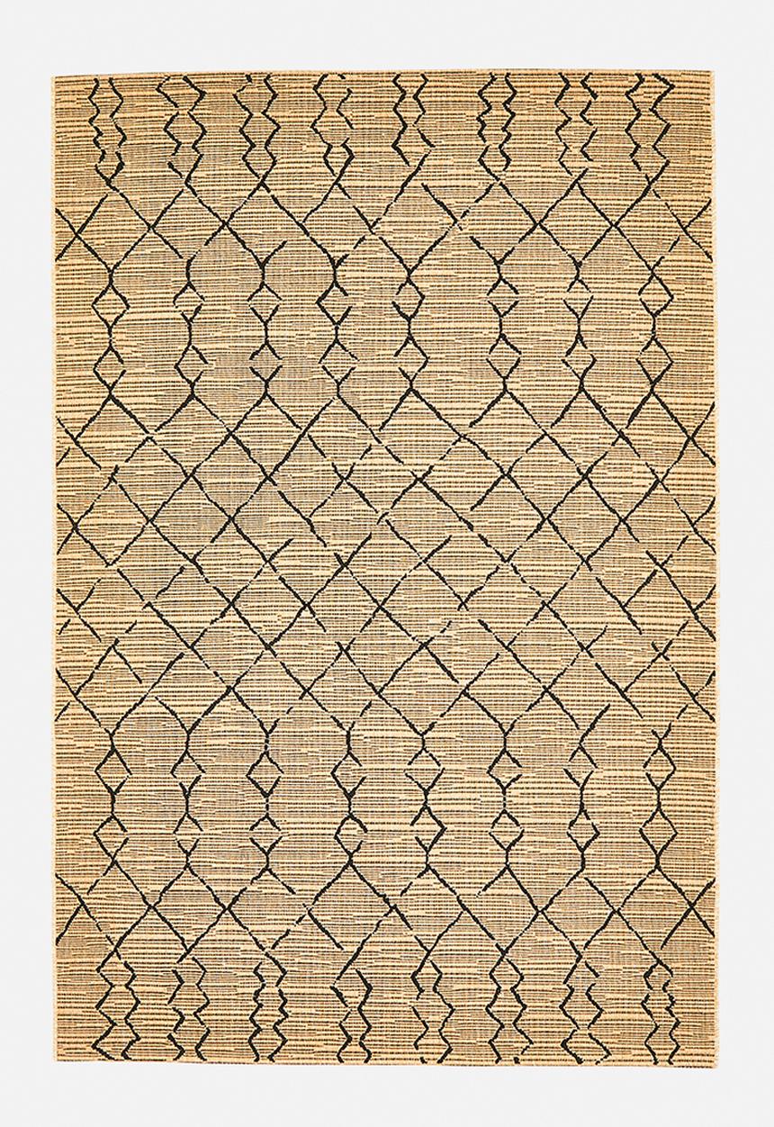 Fotakis - Lath Geo Indoor/Outdoor Rug - neutral
