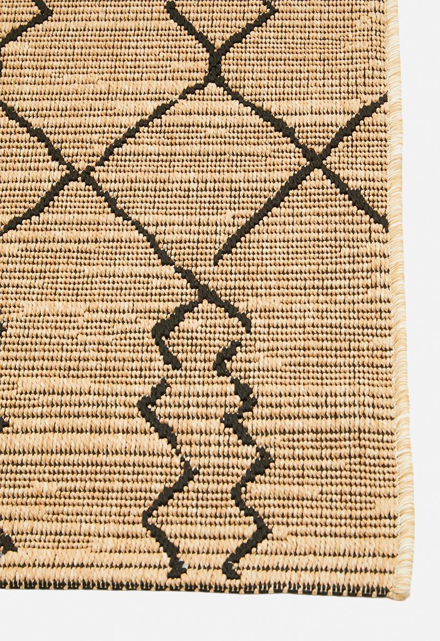 Fotakis - Lath Geo Indoor/Outdoor Rug - neutral