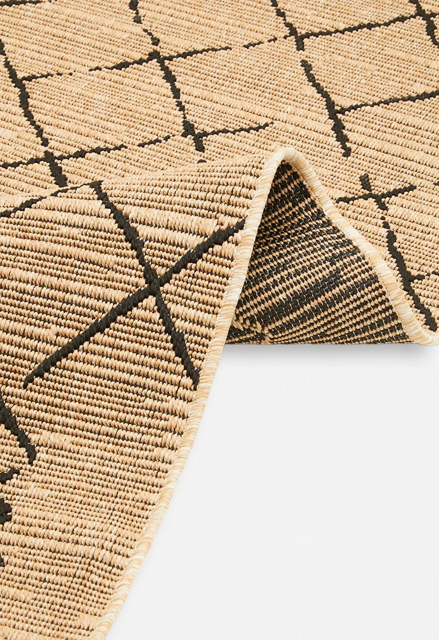 Fotakis - Lath Geo Indoor/Outdoor Rug - neutral
