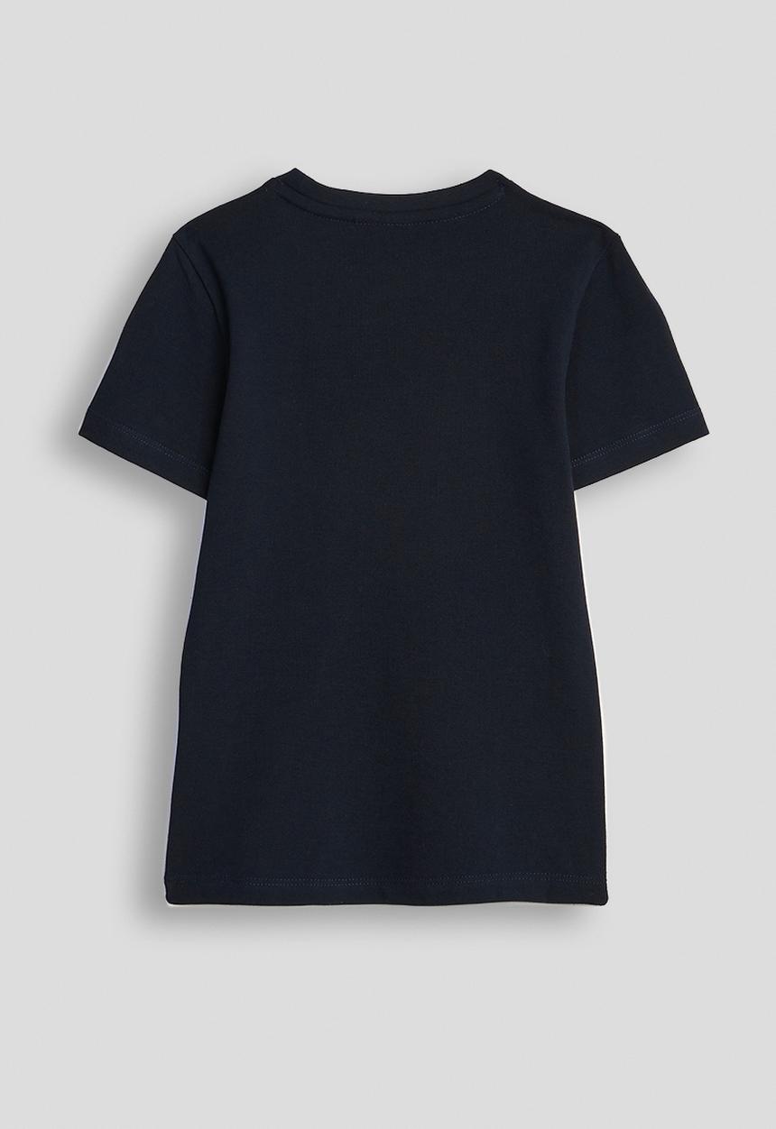 POLO - Boys Ivan Printed Ss Tee - Navy