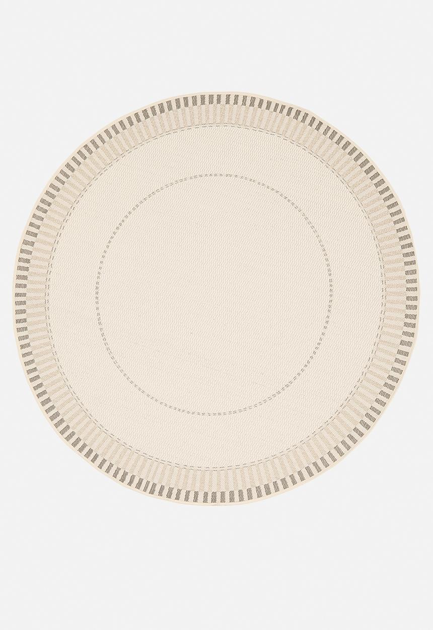 Fotakis - Hem Round Indoor/Outdoor Rug - neutral