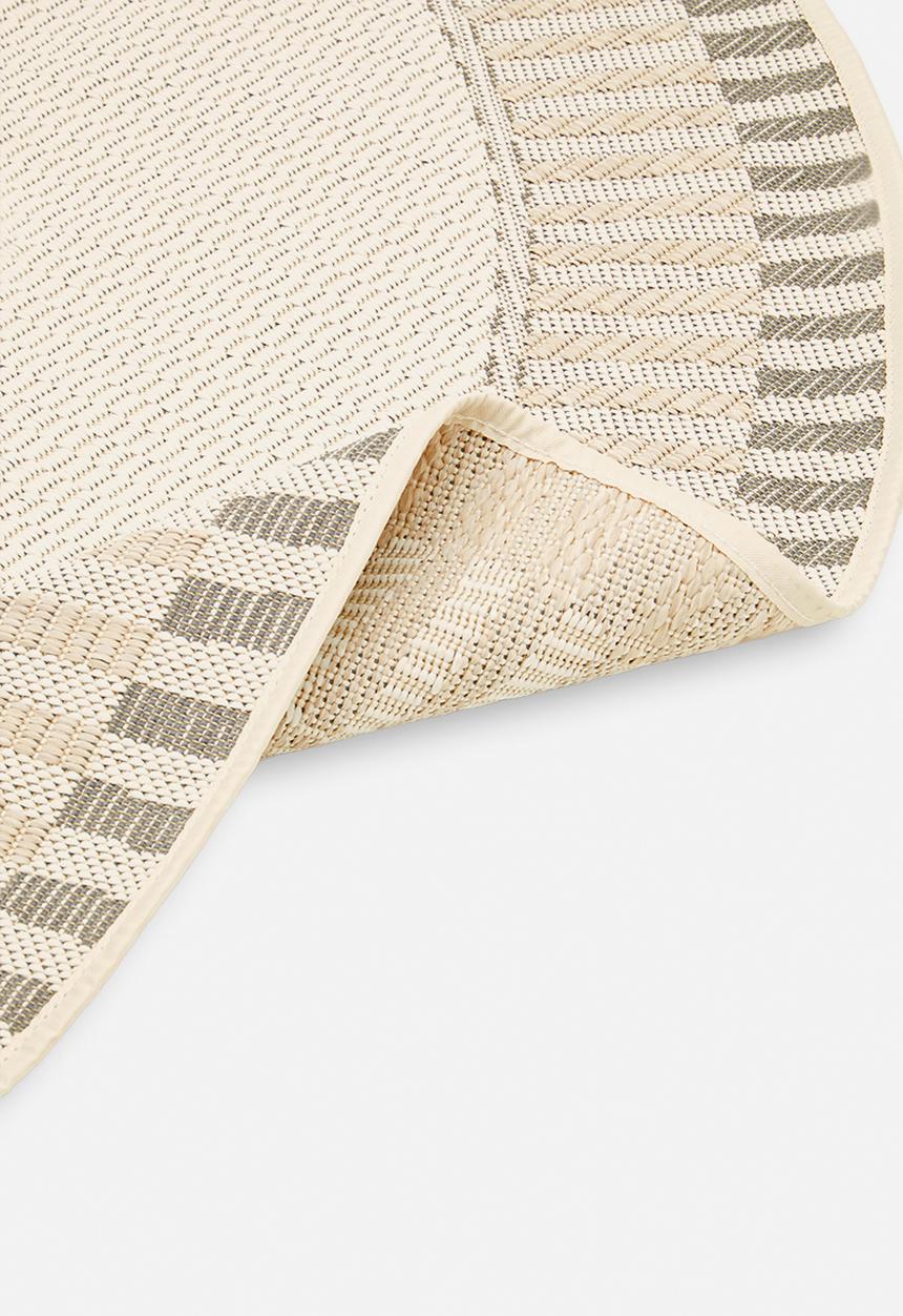 Fotakis - Hem Round Indoor/Outdoor Rug - neutral