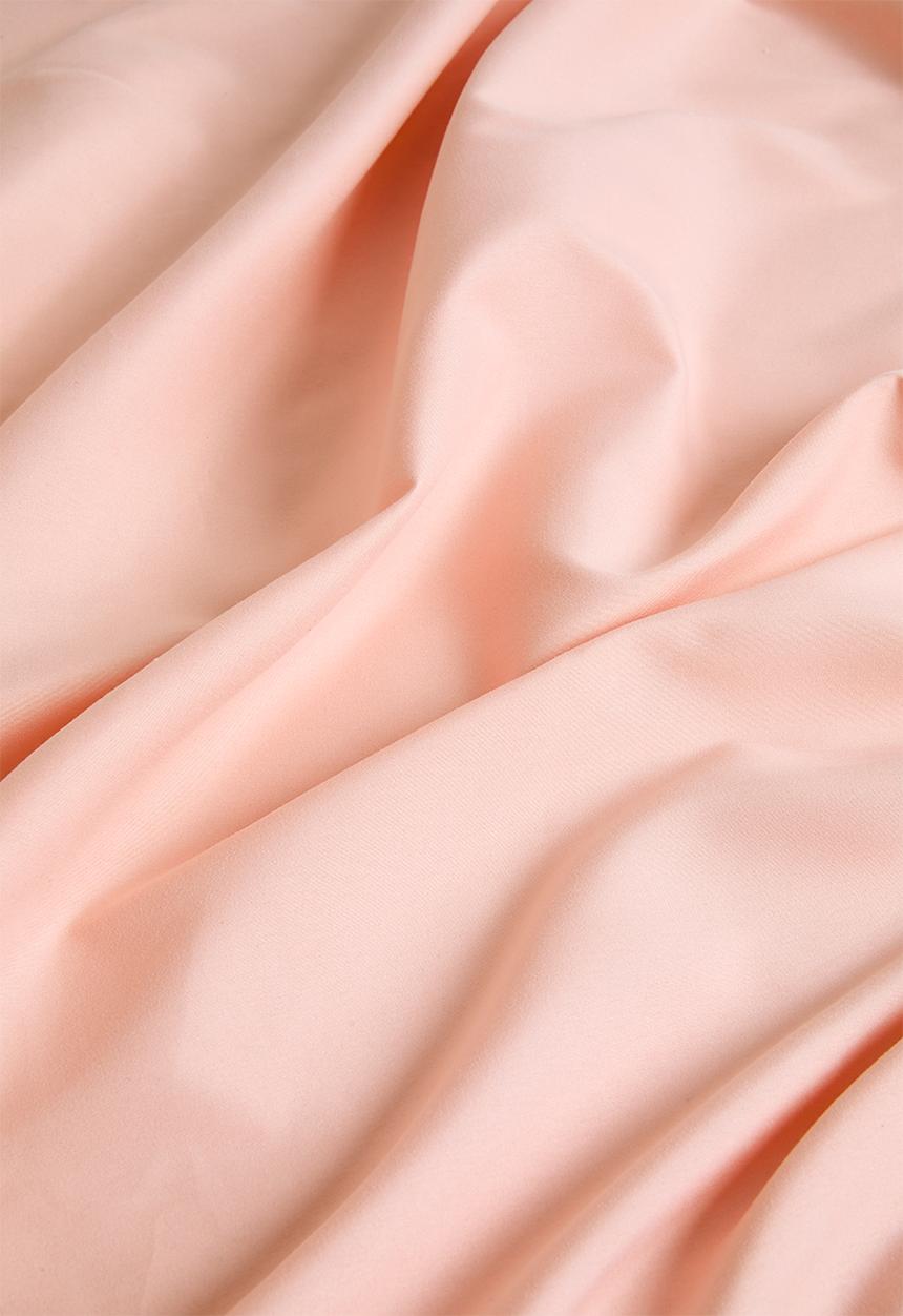 Sixth Floor - Recycled microfibre fitted sheet set Soft Pink
