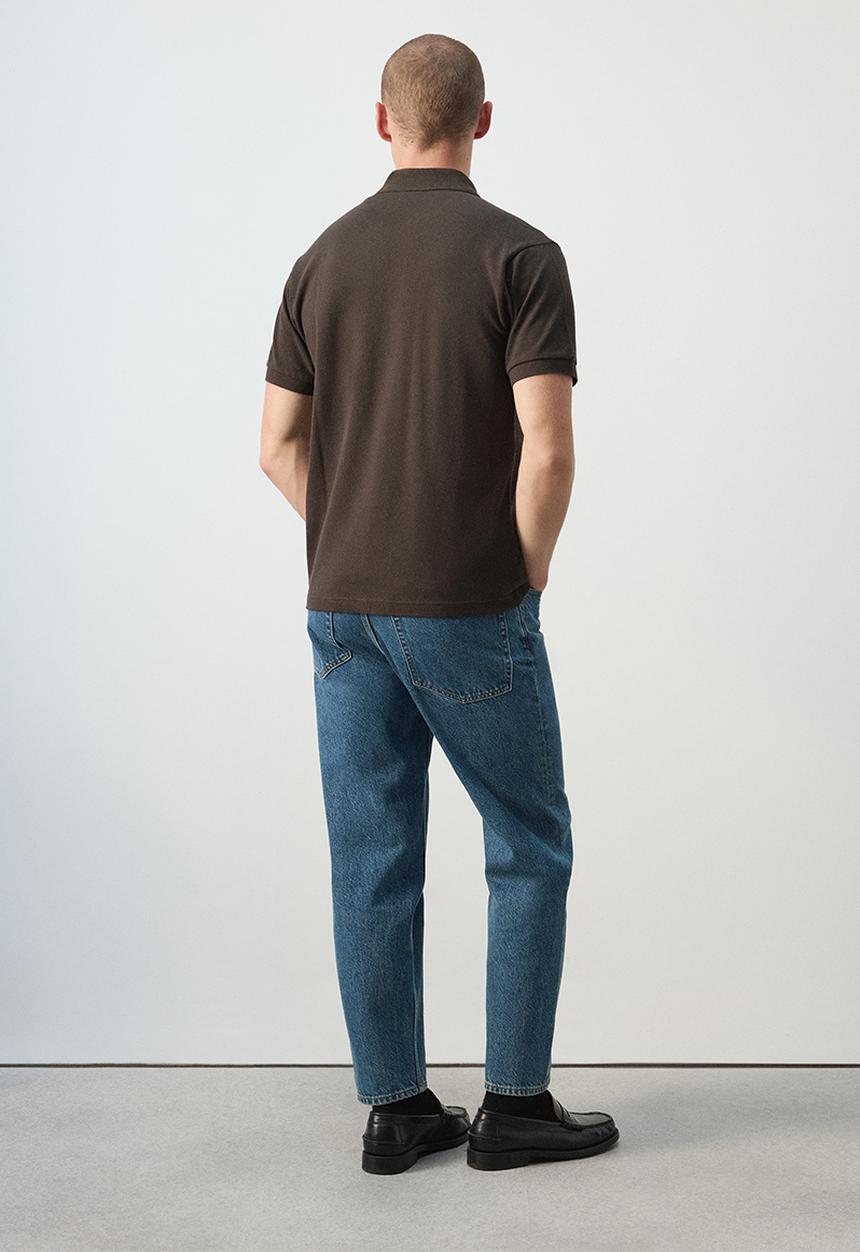 MANGO - Poloshirt Rea - Brown