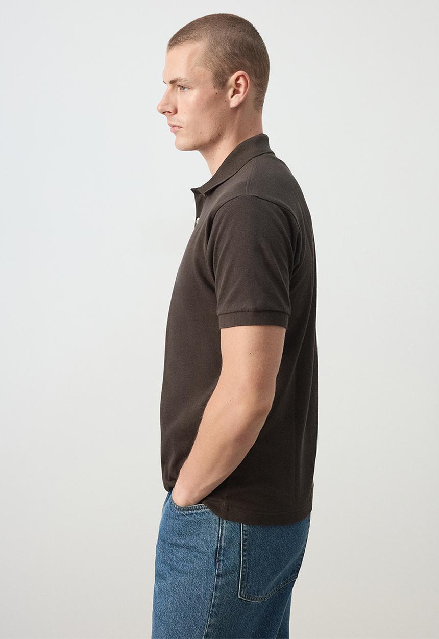 MANGO - Poloshirt Rea - Brown