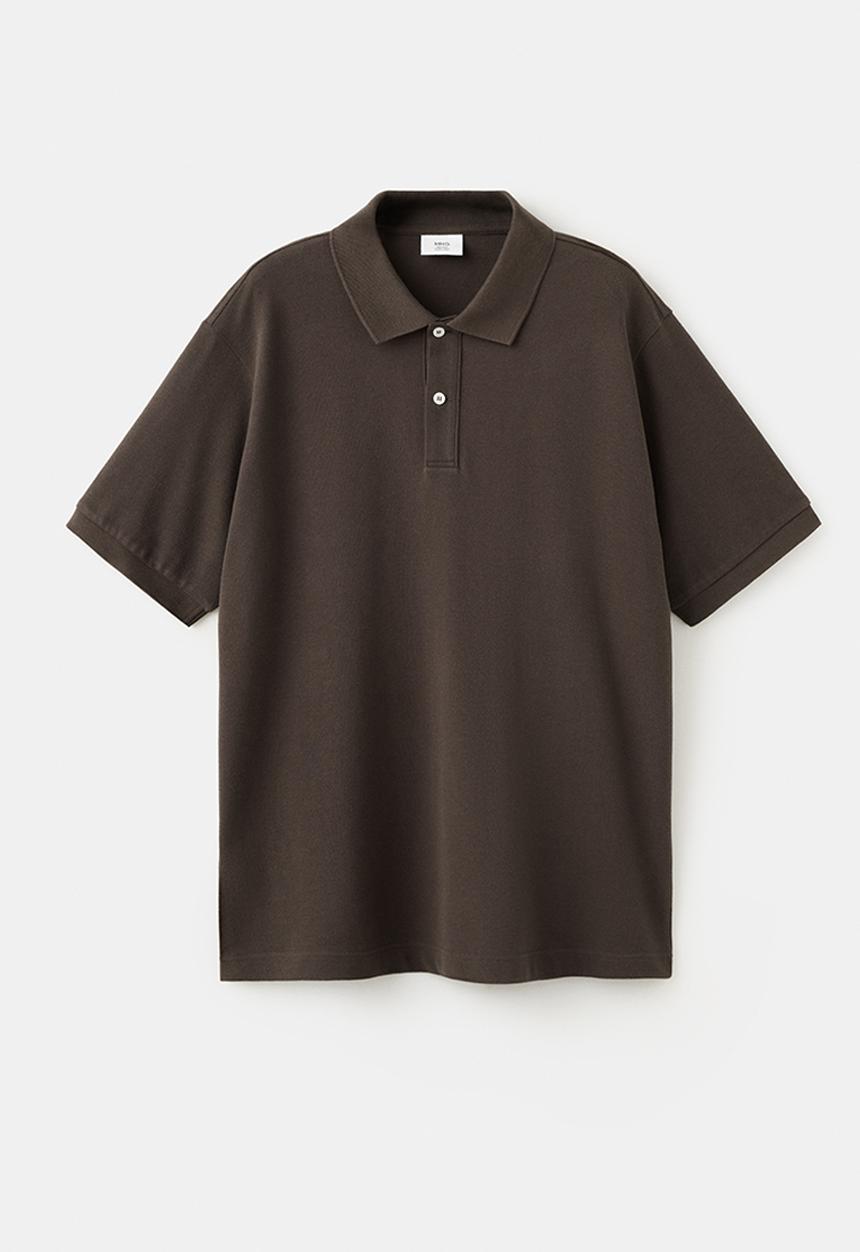 MANGO - Poloshirt Rea - Brown