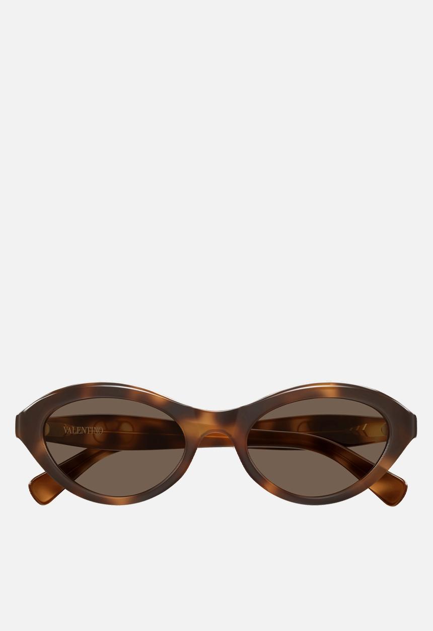 Valentino - VG0008S-002 52 Sunglass - Havana