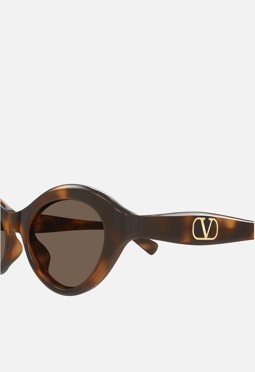 Valentino - VG0008S-002 52 Sunglass - Havana