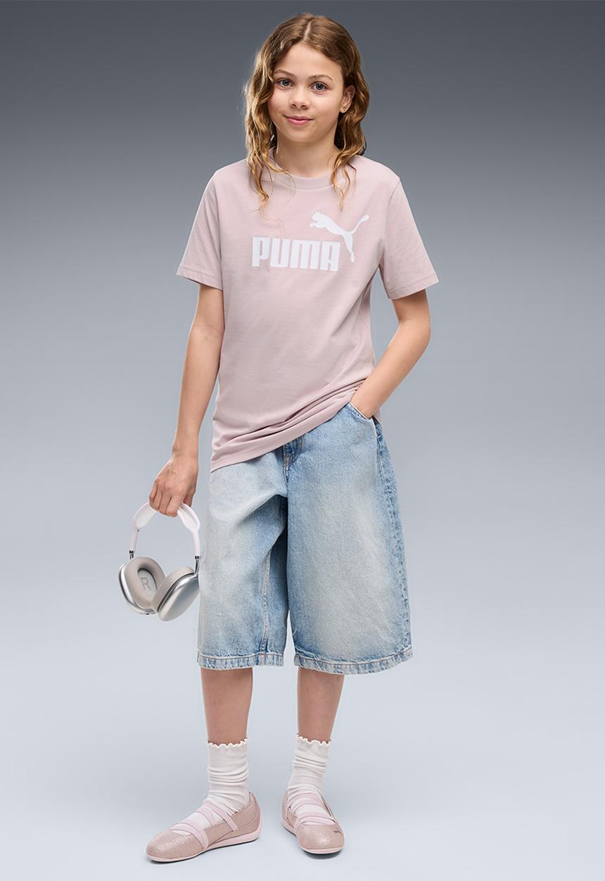 PUMA - Ess No. 1 Logo Tee G - Misty Pink