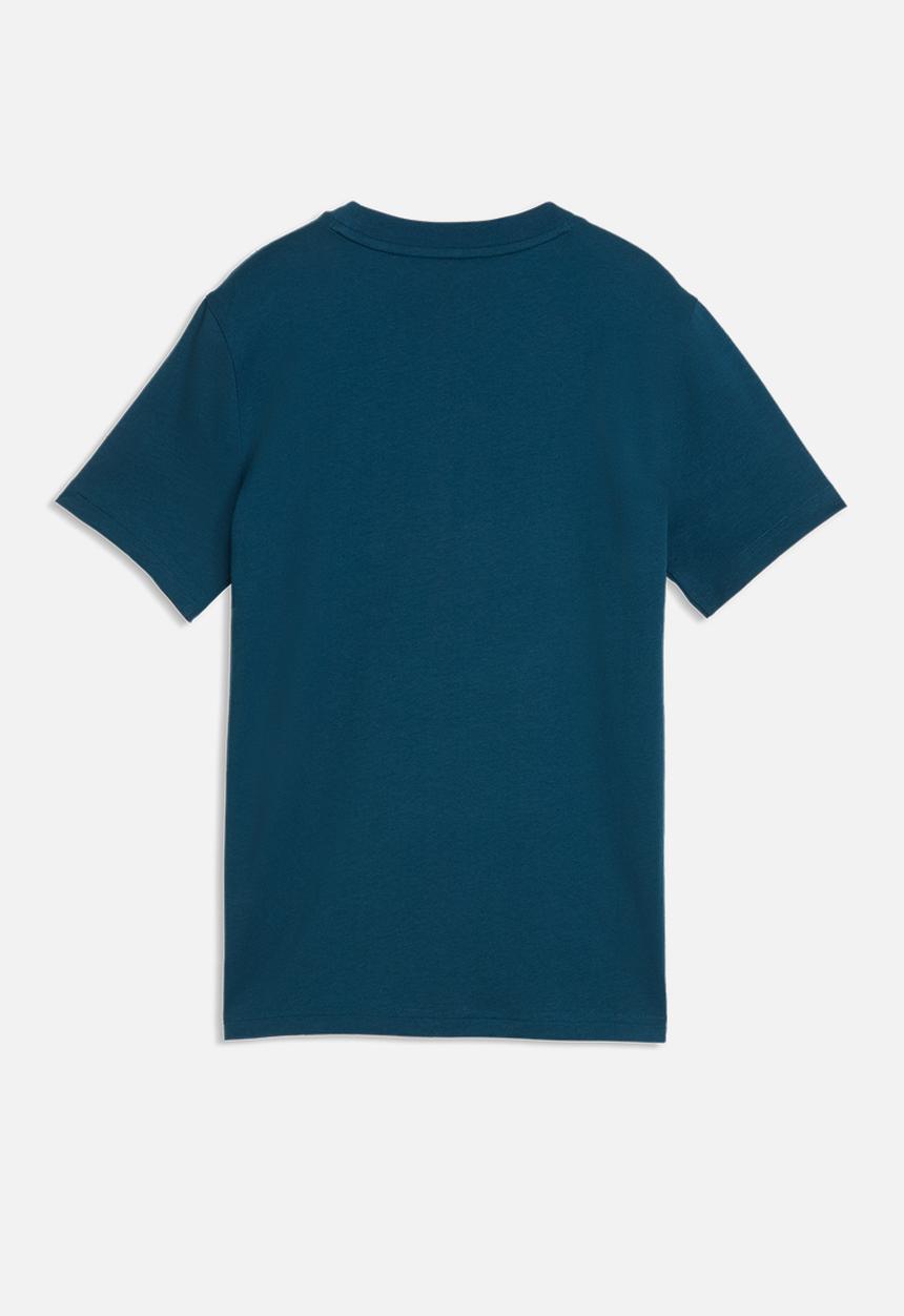 PUMA - Ess 2 Color No.1 Logo Tee B - Midnight Petrol