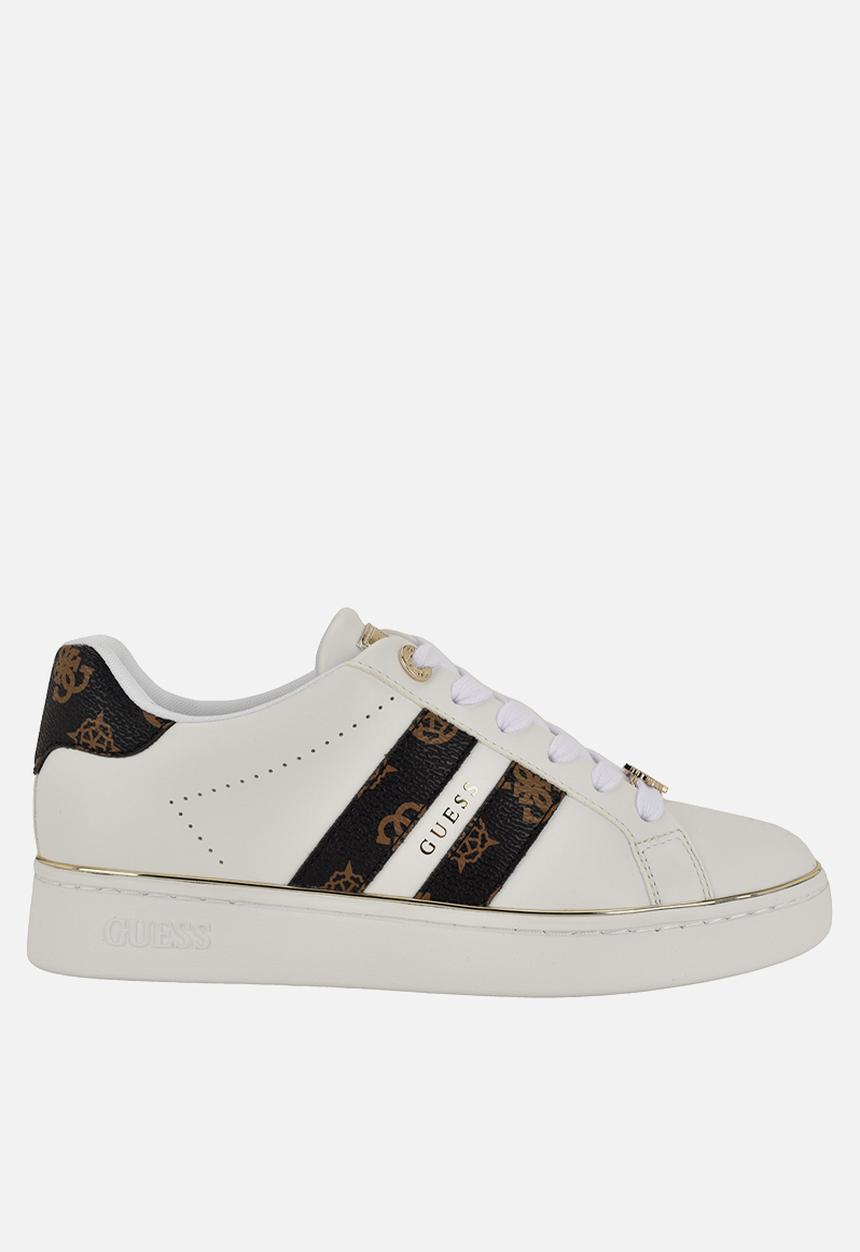 GUESS - Barlie sneaker - bone/dark natural