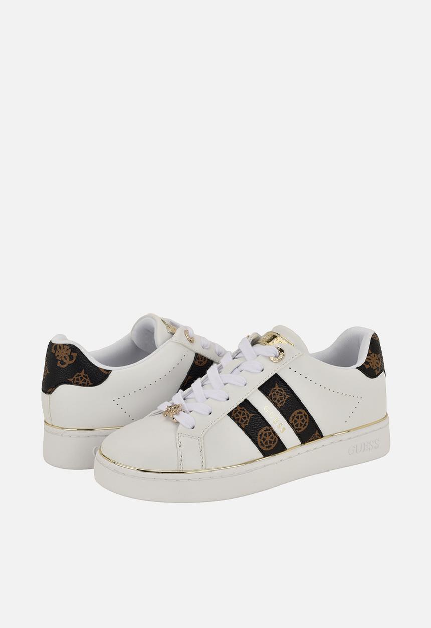 GUESS - Barlie sneaker - bone/dark natural
