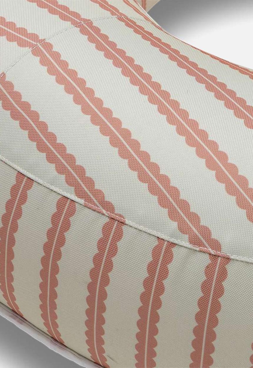 Swim Essentials - Swim Essentials - Swim Ring with Luxe Fabric Cover - Saint Tropez 102cm