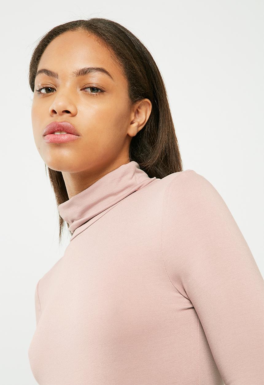 Missguided - Long sleeve turtle neck bodysuit