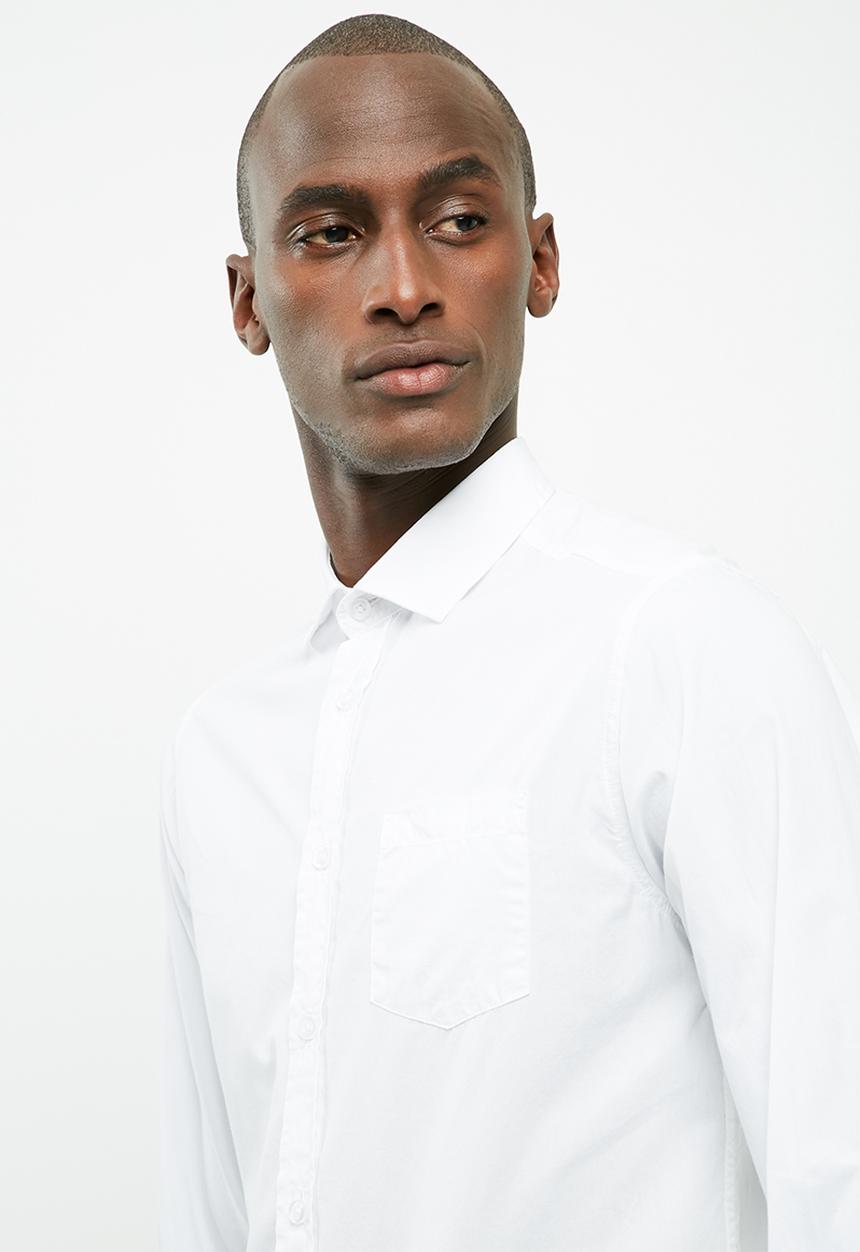 basicthread - 2 Pack Regular Fit Poplin shirt