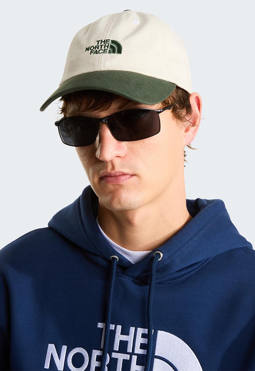 The North Face - Norm Hat - Bottle Green-White Dune (W95)