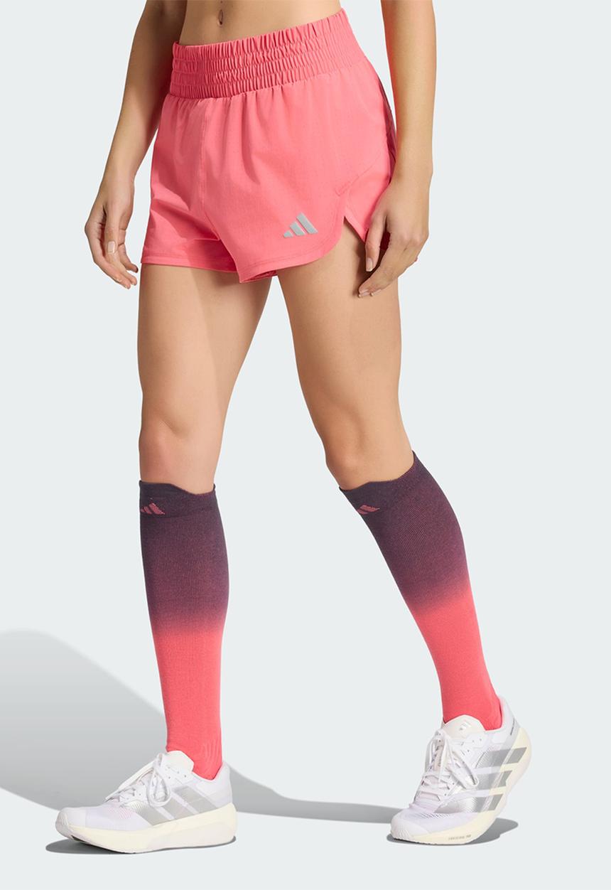adidas Performance - Racer Tech Pacer Woven Short - Pure Turbo