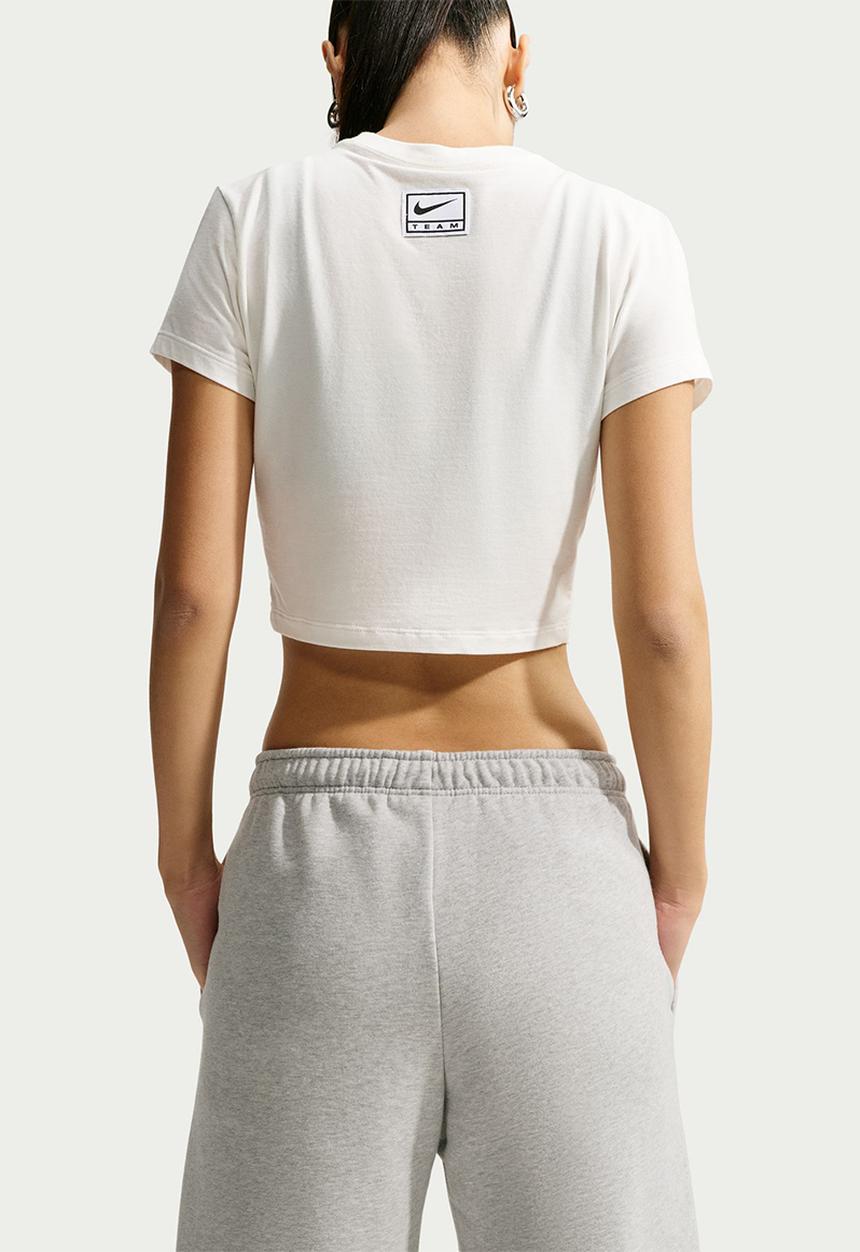 Nike - W Nk Stdo Flc Mw Std Oh Wl Pnt - Wolfgrey/Htr/Greyfog/Sail