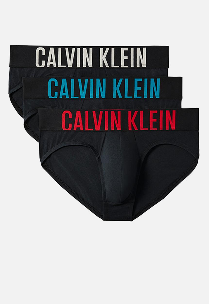 Calvin Klein - 3Pk Hip Brief - Black Multi