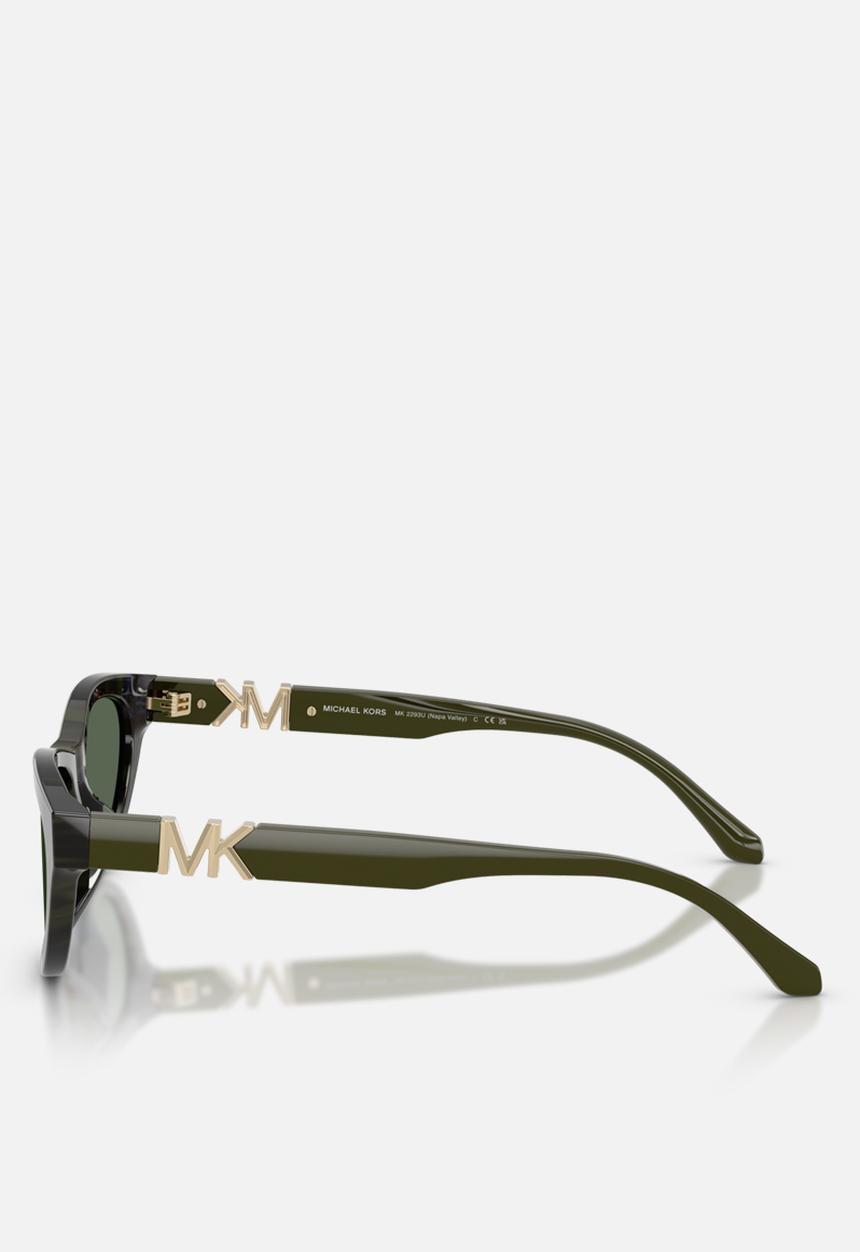 Michael Kors Eyewear - MK0MK2293U54 - Olive Camo Tortoise